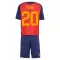 Spanien Pedri 20 Heimtrikot WM 2026 für Kinder