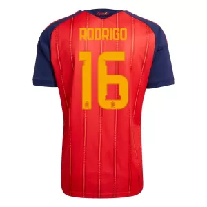 Spanien Rodrigo Hernández 16 Heimtrikot WM 2026 für Herren