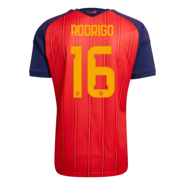 Spanien Rodrigo Hernández 16 Heimtrikot WM 2026 für Herren