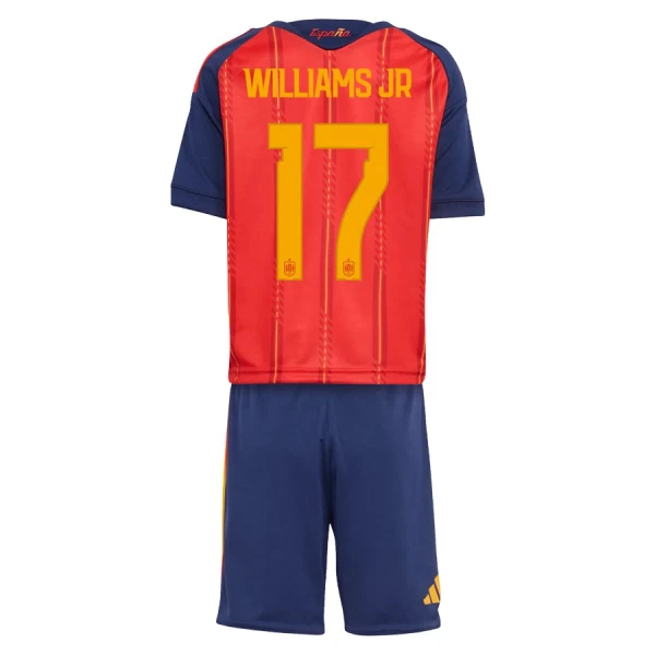 Spanien Williams JR 17 Heimtrikot WM 2026 für Kinder
