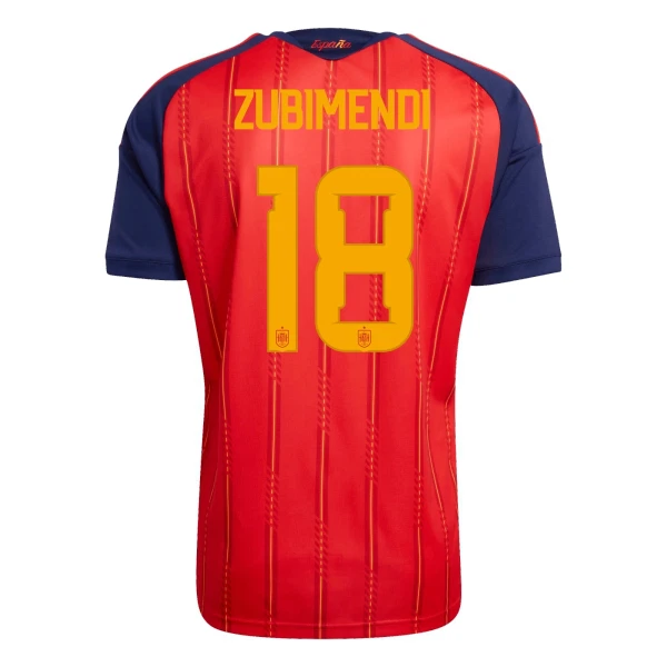 Spanien ZUBIMENDI 18 Heimtrikot WM 2026 für Herren