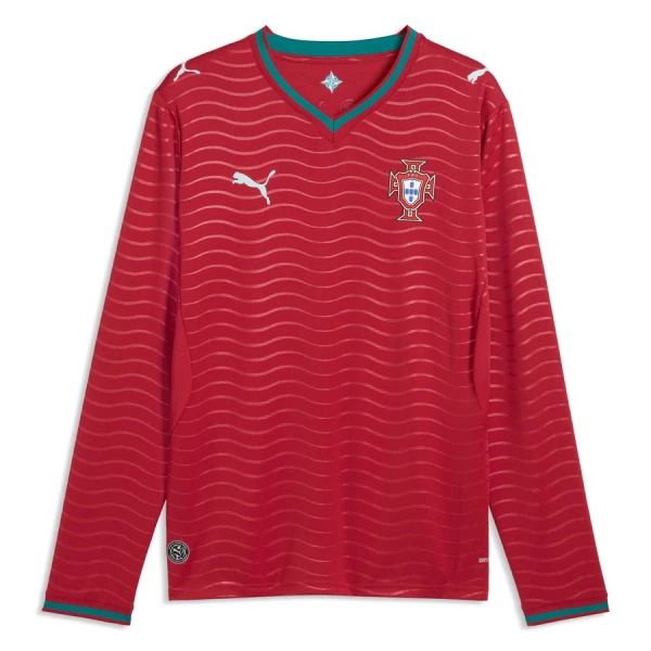 Portugal Heimtrikot WM 2026 Langarm für Herren
