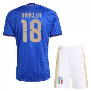Italien Barella 18 Heimtrikot WM 2026 für Kinder