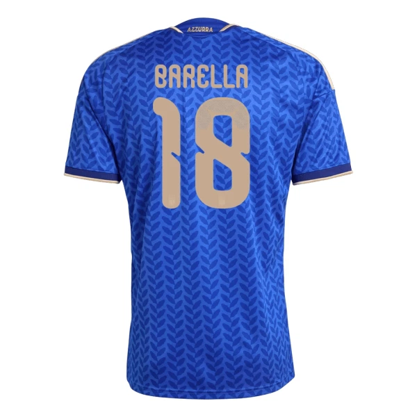 Italien Barella 18 Heimtrikot WM 2026 für Kinder