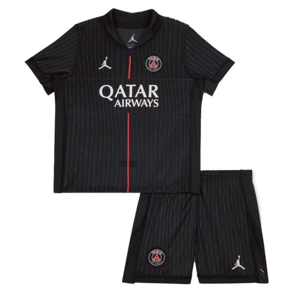 Paris Saint-Germain B. Barcola 29 4.Trikot Jordan 25/26 für Kinder
