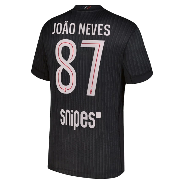 Paris Saint-Germain Joao Neves 87 4.Trikot Jordan 25/26 für Herren