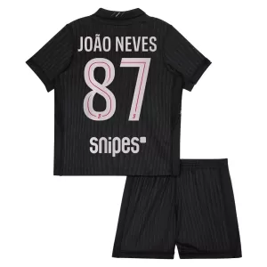 Paris Saint-Germain Joao Neves 87 4.Trikot Jordan 25/26 für Kinder