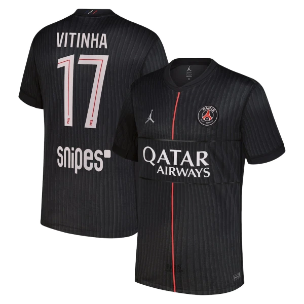Paris Saint-Germain Vitinha 17 4.Trikot Jordan 25/26 für Herren