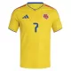 Kolumbien Luis Díaz 7 Heimtrikot WM 2026 für Herren