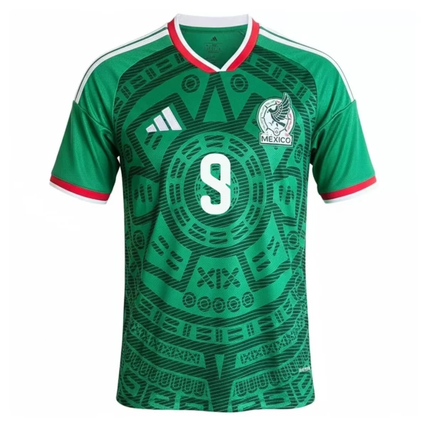 Mexiko Raul 9 Heimtrikot WM 2026 für Herren