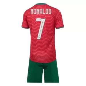Portugal Cristiano Ronaldo 7 Heimtrikot WM 2026 für Kinder
