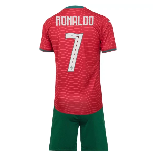 Portugal Cristiano Ronaldo 7 Heimtrikot WM 2026 für Kinder