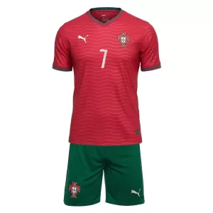 Portugal Cristiano Ronaldo 7 Heimtrikot WM 2026 für Kinder