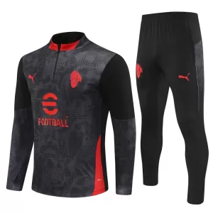 AC Milan Trainingspullover-Set 25/26 für Herren Schwarz