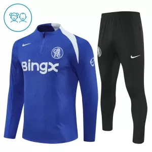 Chelsea Trainingspullover-Set 25/26 für Kinder Blau
