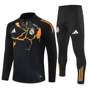 Real Madrid Trainingspullover-Set 25/26 für Herren Schwarz
