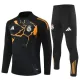 Real Madrid Trainingspullover-Set 25/26 für Herren Schwarz