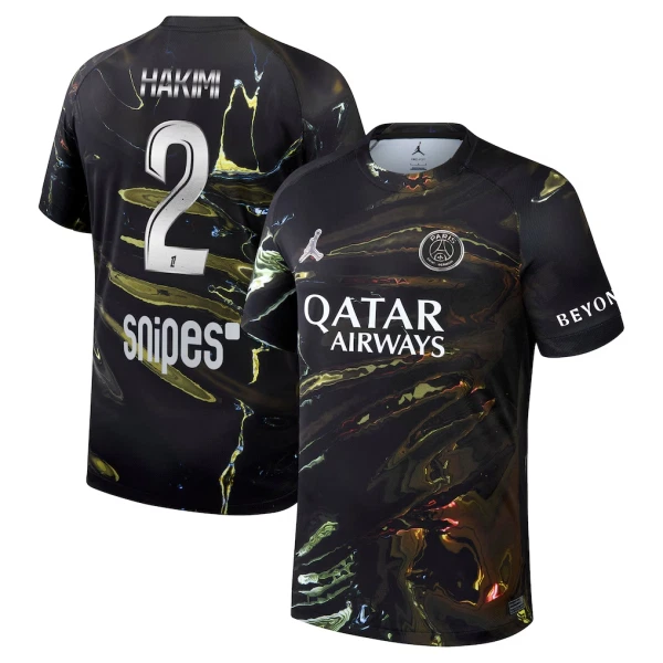 Paris Saint-Germain Achraf Hakimi 2 Night Trikot 25/26 für Herren