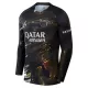 Paris Saint-Germain Achraf Hakimi 2 Night Trikot 25/26 Langarm für Herren