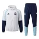 Argentinien Trainingsjacke mit Kapuze 26/27 für Herren Weiß