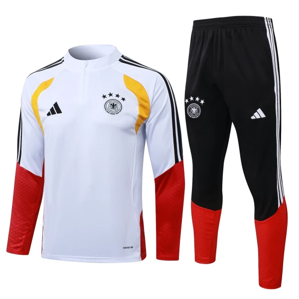 Deutschland Trainingspullover-Set 26/27 für Herren Weiß Deutschland Trainingspullover-Set 26/27 für Herren Weiß