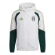 Italien Trainingsjacke mit Kapuze 26/27 für Herren Weiß