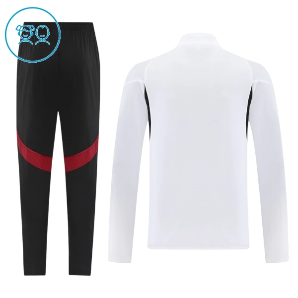 Liverpool Trainingsjackenanzüge 25/26 für Kinder Weiß