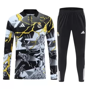 Real Madrid Marvel Trainingspullover-Set 26/27 für Herren Schwarz
