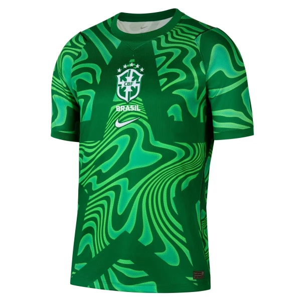 Brasilien Torwart Heimtrikot WM 2026 für Herren Grün