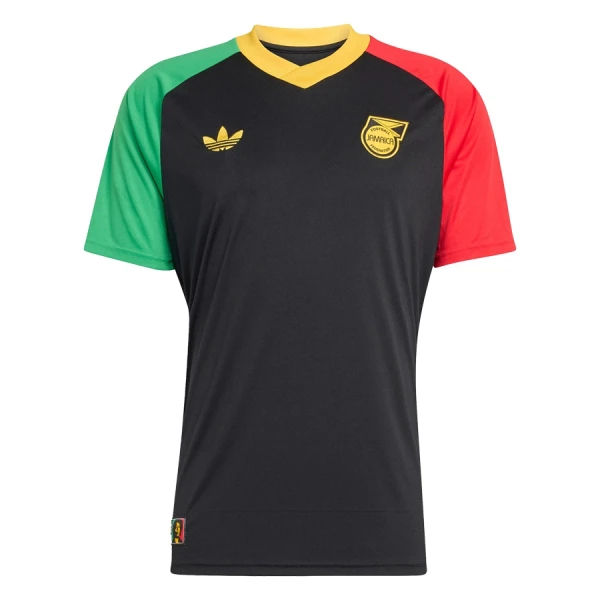 Jamaika Pre-Match Trikot WM 2026 für Herren Schwarz