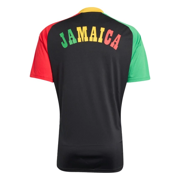 Jamaika Pre-Match Trikot WM 2026 für Herren Schwarz