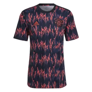 Manchester United Pre-Match Trikot 25/26 für Herren Schwarz