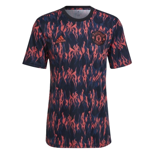 Manchester United Pre-Match Trikot 25/26 für Herren Schwarz