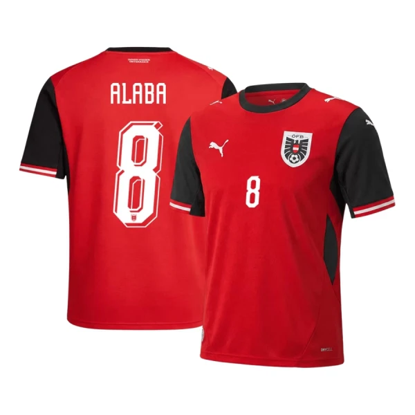 Österreich David Alaba 8 Heimtrikot WM 2026 für Herren
