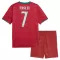 Portugal Cristiano Ronaldo 7 Heimtrikot WM 2026 für Kinder
