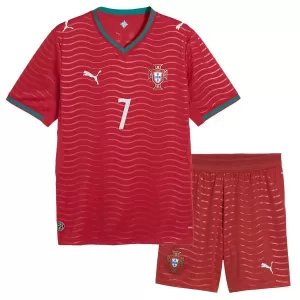 Portugal Cristiano Ronaldo 7 Heimtrikot WM 2026 für Kinder