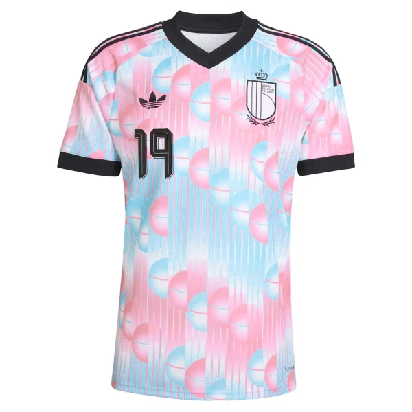 Belgien Fofana 19 Auswärtstrikot WM 2026 für Herren