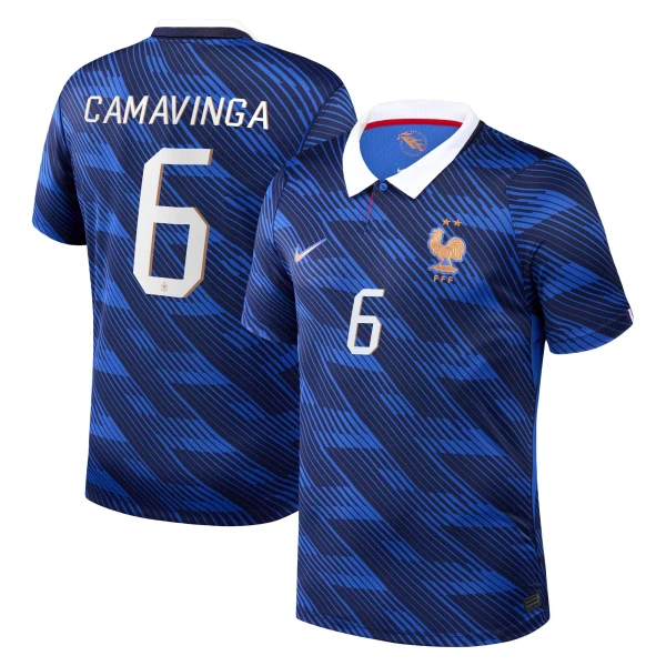 Frankreich Eduardo Camavinga 6 Heimtrikot WM 2026 für Herren Frankreich Eduardo Camavinga 6 Heimtrikot WM 2026 für Herren