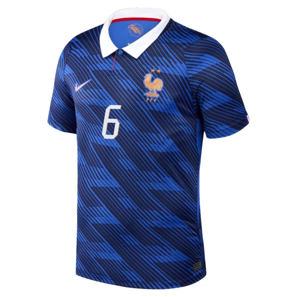 Frankreich Eduardo Camavinga 6 Heimtrikot WM 2026 für Kinder