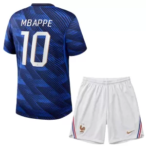 Frankreich Kylian Mbappé 10 Heimtrikot WM 2026 für Kinder