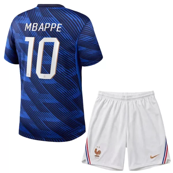 Frankreich Kylian Mbappé 10 Heimtrikot WM 2026 für Kinder