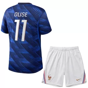 Frankreich Olise 11 Heimtrikot WM 2026 für Kinder