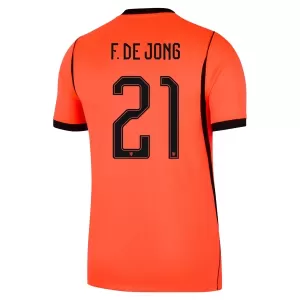 Niederlande Frenkie de Jong 21 Heimtrikot WM 2026 für Herren