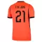 Niederlande Frenkie de Jong 21 Heimtrikot WM 2026 für Herren