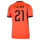Niederlande Frenkie de Jong 21 Heimtrikot WM 2026 für Herren Niederlande Frenkie de Jong 21 Heimtrikot WM 2026 für Herren