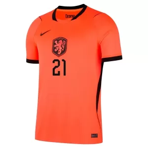 Niederlande Frenkie de Jong 21 Heimtrikot WM 2026 für Herren