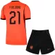 Niederlande Frenkie de Jong 21 Heimtrikot WM 2026 für Kinder Niederlande Frenkie de Jong 21 Heimtrikot WM 2026 für Kinder
