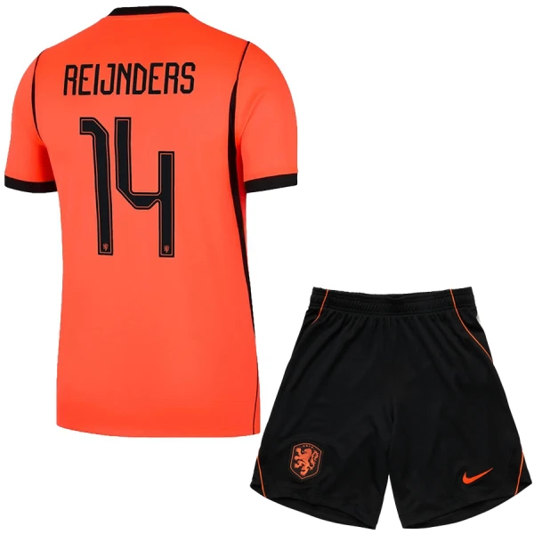 Niederlande Reijnders 14 Heimtrikot WM 2026 für Kinder