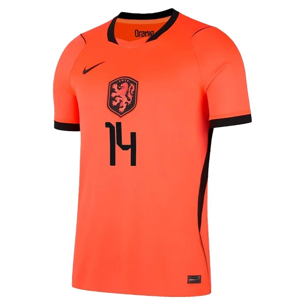 Niederlande Reijnders 14 Heimtrikot WM 2026 für Kinder