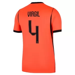 Niederlande Virgil van Dijk 4 Heimtrikot WM 2026 für Herren